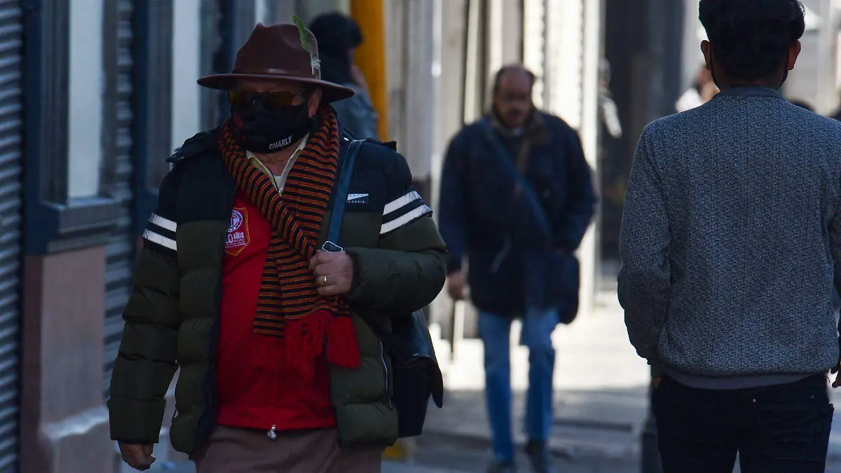 Personas frio en Mexico